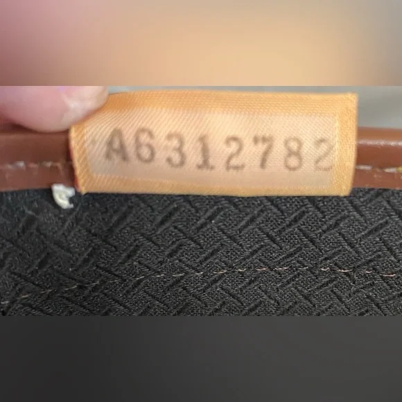 Dooney & Bourke Vintage Canvas Leather Bucket Tote - Picture 11 of 11